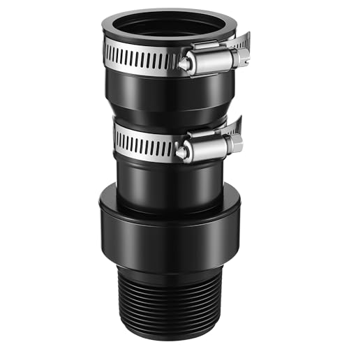 Tellingyou Sump Pump Check Valve Fits 1-1/2 or 1-1/4 Pipe Thread