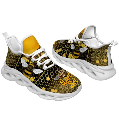 Bee Shoes Mens Womens Fashion Sneakers Running Tennis Shoes Gifts for Men Women2