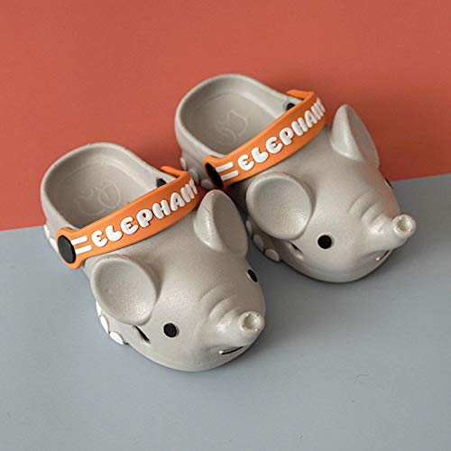 Boys Trainers, Toddler Kids Baby Boys Girls Cartoon Elephant Animal Non-Slip Slippers Shoes2