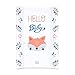 Wickelauflage 70 x 50 cm - feste Wickelunterlage keil Wickeltisch abwaschbar Wickelmulde Fuchs Motiv