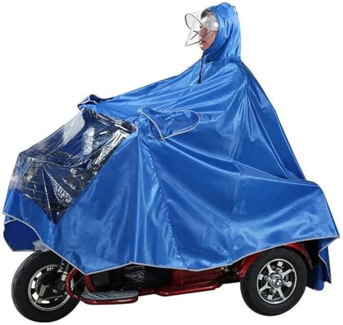 Chubasqueros Impermeable, Poncho De Lluvia para Vehículos Eléctricos, Chubasquero para Bicicleta Eléctrica, Poncho De Lluvia con Capucha, Capa Grande para Lluvia, Scooter De Movilidad A