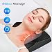 CuPiLo Rücken- und Nackenmassagegerät mit Wärme, Shiatsu Nackenmassagegerät für Bürostuhl Gaming Stuhl, 3D Knet-Massagekissen, Geschenk für Büro Zuhause, Geschenke für Mama Papa Frauen