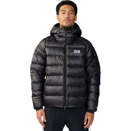 Mountain Hardwear Men's Phantom Alpine Down Hooded Jacket, Black