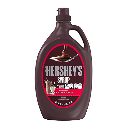 HERSHEY'S Syrup, Chocolate, Dessert Topping/Beverage Syrup, Glute...