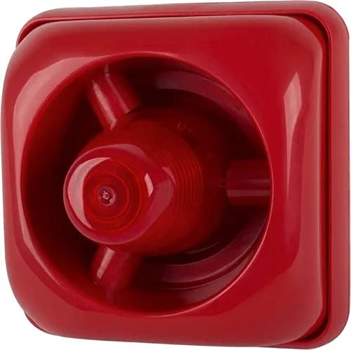 Sinalizador Audio Visual Convencional SAV 420C Vermelho Intelbras