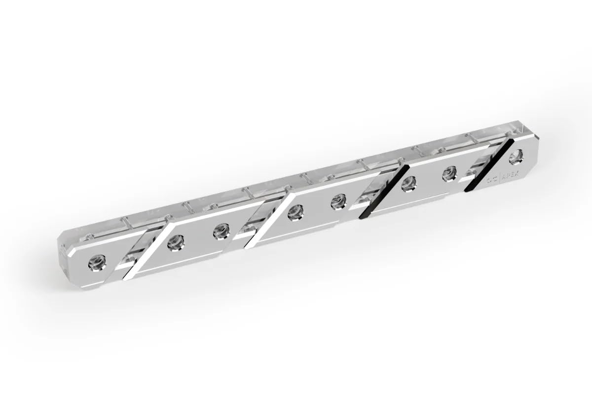 Alphacool Apex Manifold 360mm (14678) - Transparenter aRGB-Verteiler f?r Custom-Watercooling