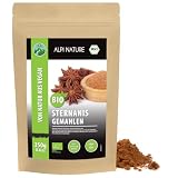 Alpi Nature Anice Stellato BIO Macinato 250g, Polvere di Baccelli di Anice Stellato Macinati per Cucinare