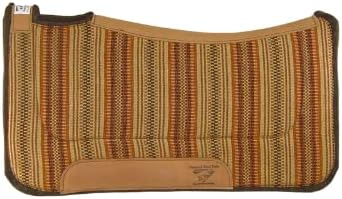 Diamond Wool Contoured Felt Ranch Western Saddle Pad for Horses 30x30-1/2" Thickness, Sedona