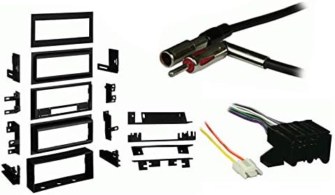 Harmony Audio Radio Install Bundle Fits Cadillac Brougham 1987-1989 with Metra 99-4544 Single DIN Dash Kit