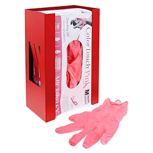 AIRTOON 2PCS Magnetic Glove Dispenser, Disposable Gloves Box Holder, Glove Holder for Wall Mount, Magnetic Glove Box Holder, Red and Black by AIRTOON - Image 5