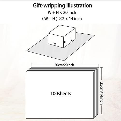 Bobobag 0108 100 Sheets 20 Inchx14 Inch White Tissue Paper Bulk thumb #1