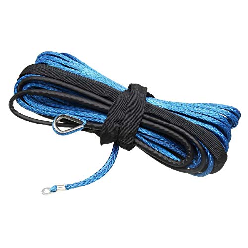 Chengxin Car Decals Nueva 5MM x15M 7700LBs sintético Torno de Cable Cable...