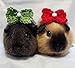 Crochet Bows and Bowties for Guinea Pigs, Bunnies, Gerbils, Hamsters, Chinchillas, & Other Small Pets (Bows, Blushing Pink)
