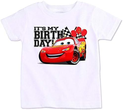 Cars lightning mcqueen t shirt Clearance