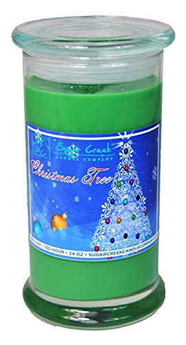 Sugar Creek Candles | Christmas Tree (Wonderful, Perfect Tree!) | 100% Natural Soy Wax, Non-Toxic | Made in USA | This Candle Will Bring Back All The Memories of Waking up on Christmas Morning!