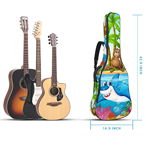 Housse pour guitare acoustique – Motif tortue dans l’eau – 1 cm d’épaisseur – Rembourrée – Étanche – 101,6 cm – 102,6 cm… - Les Beatles, Paul McCartney, John Lennon, RIngo Starr, George Harrison Housse pour guitare acoustique - Motif tortue dans l'eau - 1 cm d'épaisseur - Rembourrée - Étanche - 101,6 cm - 102,6 cm… – Image 6