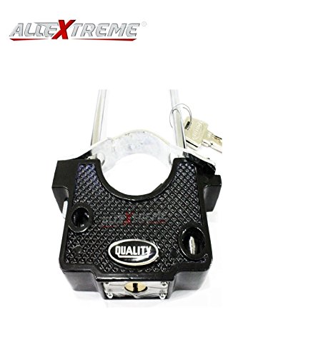 Image of Allextreme EXSSUSL Heavy Duty U Lock, Shocker Lock for with Transit Frame Mount Bracket