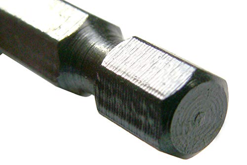 Adattatore per mandrino 1/4 esagonale con filetto...