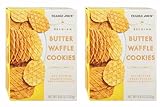 Trader Joe's Belgian Butter Waffle Cookies, Crispy All-Butter European Wafer Cookies, Golden Brown & Lightly Sweet, Perfect with Coffee or Ice Cream, 8.8 oz