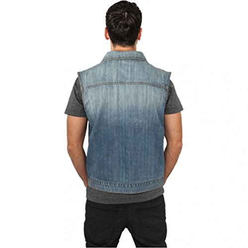 Urban Classics Denim Retro Vintage, Gilet