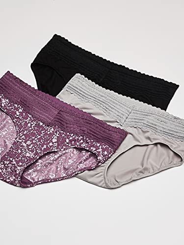 Warner's womens Blissful Benefits No Muffin 3 Pack Hipster Panties