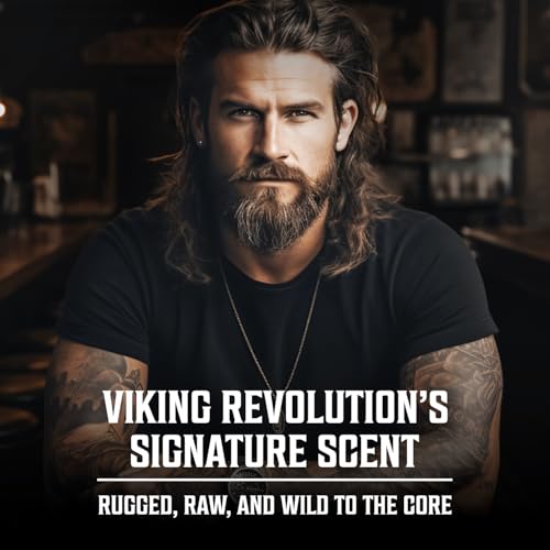 Image of Viking Revolution Mens Cologne - Palo Santo Eau de Parfum -3.5 fl oz | Eau de Parfum with Notes of Palo Santo, Wild Pine & Bergamot - Woody Long-Lasting Fragrance - Gift for Men