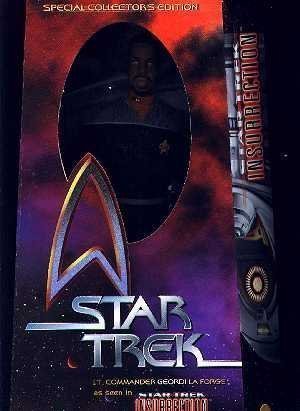 PlayMates 12" Lt. Commander Geordi La Forge As Seen in Star Trek: Insurrection Action Figure