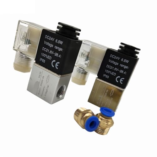 Électrovanne normalement fermée 12V contre les fuites d'air et de fluides - 2
