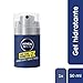 NIVEA MEN Gel Hidratante Rostro y Barba Corta (1 x 50 ml),...