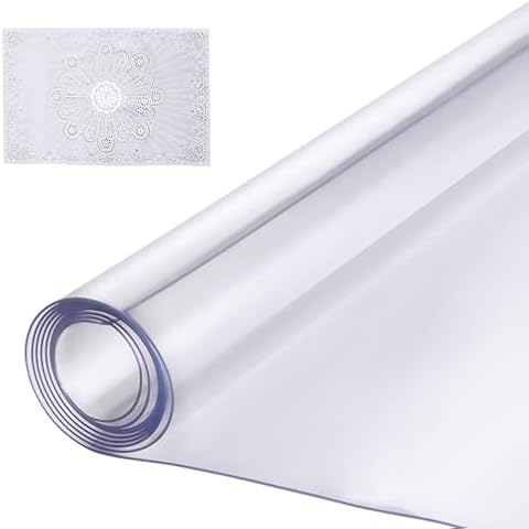 VEVOR 54x54 Inch Clear Table Cover Cover