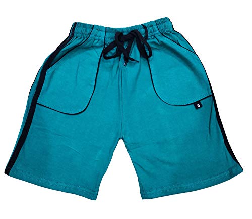 Image of LOVO Boys Cotton Solid Bermuda Shorts Pack of 3