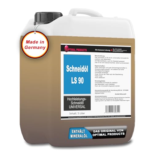 Schneidöl Hochleistungs Kühlschmierstoff 5 Liter LS 90