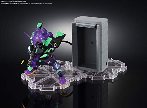 Tamashii Nations Bandai Nxedge Style [Eva Unit] Evangelion Test Type-01 Night Combat Ver. Evangelion: 1.0 You Are (Not) Alone, Multicolor #TOP5