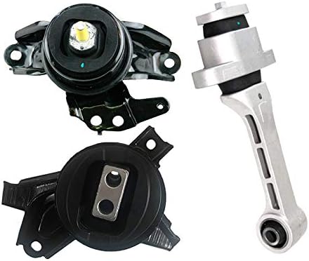 Compatible with 2011-2015 Kia Optima 2.4L Auto Engine Motor & Trans Mount Set 3pc : A71034, A71001, A7197 - K2655