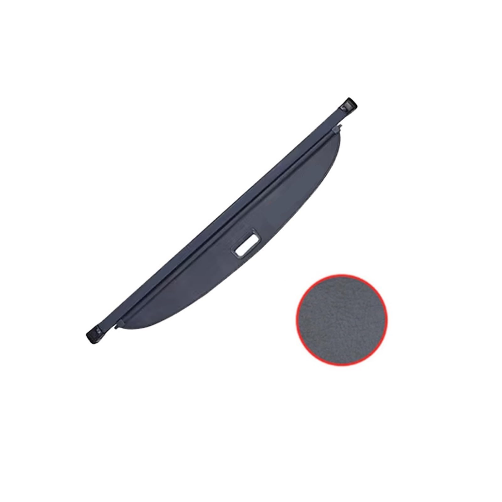 Trunk Cargo Cover Compatible with Mitsubishi Outlander 3 GF GG ZJ ZK ZL 2013~2021 Security Shield Rear Curtain Partition Privacy Accessories (Color : for 2.4L)