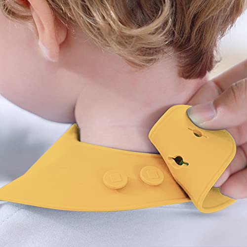 GODR7OY Bavaglino del bambino del silicone, senza