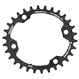 Wolf Tooth Components Direct-Mount Elliptical Drop-Stop Chainring for Shimano 11-Speed Cranks (30t,