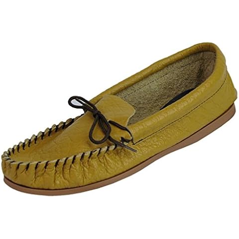 Gordon Moccasin Slipper in Tan Cover