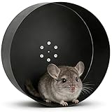 15' Silent Chinchilla Exercise Wheel, Aluminum Alloy Chinchilla Wheel with Wide-Track for Hamsters, Hedgehogs, Squirrels, and Other Small Pets