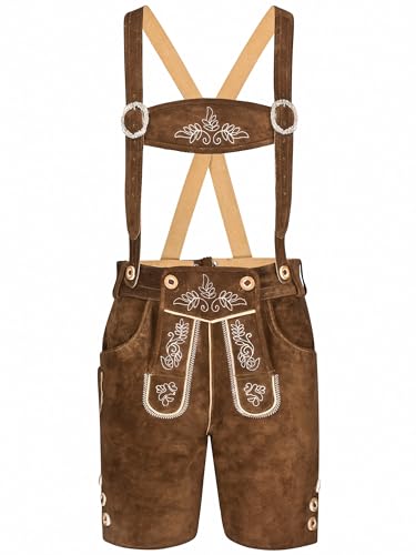 Schöneberger Trachten Couture Herren Feldberg Lederhose kurz...