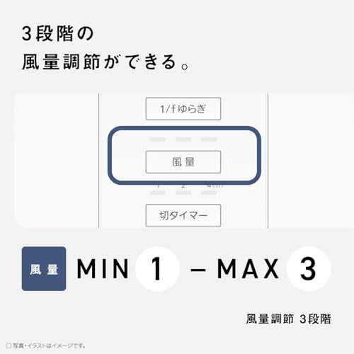 パナソニック(Panasonic) 扇風機 F-C324C-W の商品画像 7