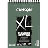 Canson XL Series Recycled Drawing Paper Pad, 9