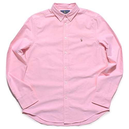 [ポロ ラルフローレン] ワンポイント オックスフォードシャツ 323-677133 長袖 L 03.ニューローズ [並行輸入品]