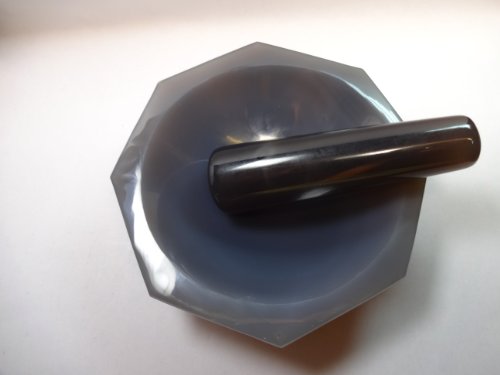 Agate Mortar and Pestle, 5