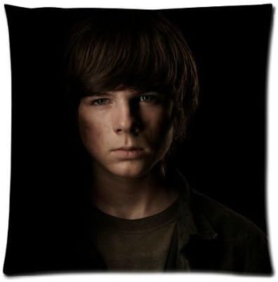 Pandora Star The Walking Dead Carl Grimes Chandler Riggs Custom Zippered Pillow Case Cover 18x18 (one side print) by Cartoon Series