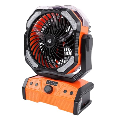 Ventilador de Exterior de 270 Grados con Gran Autonomía Recargable 4