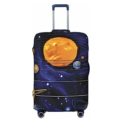 Housse pour valise contre rayures et poussière avec fermeture éclair