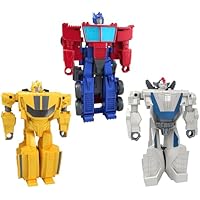 Transformers - Cambiadores de 1 Paso con Giro - Pack de 3