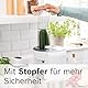 Bosch Zubehör-Set VeggieLove MUZ5VL1, Durchlaufschnitzler inklusive 5 Scheiben (Schneid-Wende-Scheibe, Raspel-Wendescheibe, Reibescheibe mittelfein, für Asia-Gemüse und Rösti) für Serie 4 und Serie 2