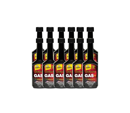 Bardahl 3003 Gas + Advanced Fuel System Cleaner and Water Dispersant for Gasoline Engines – Ultimate Fuel Additive - 5o z (Pack of 12)